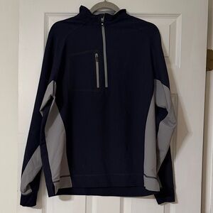FootJoy Navy and Gray Windbreaker Jacket